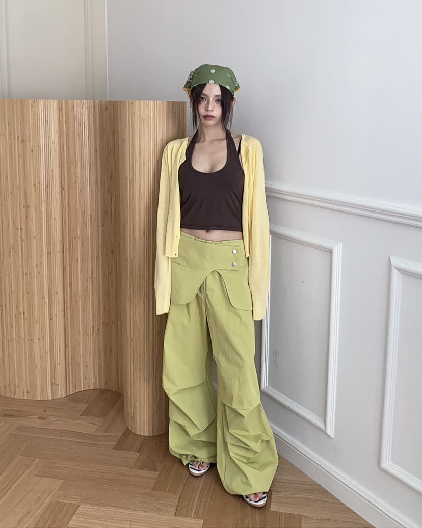 LIVE AID-P韓國直郵女士新品休閑推薦26春夏人氣職業裙褲LIVE AID-P裙褲