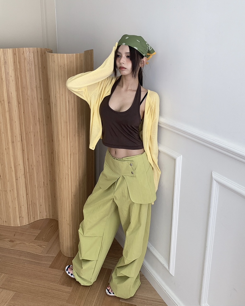 LIVE AID-P韓國直郵女士新品休閑推薦26春夏人氣職業裙褲LIVE AID-P裙褲