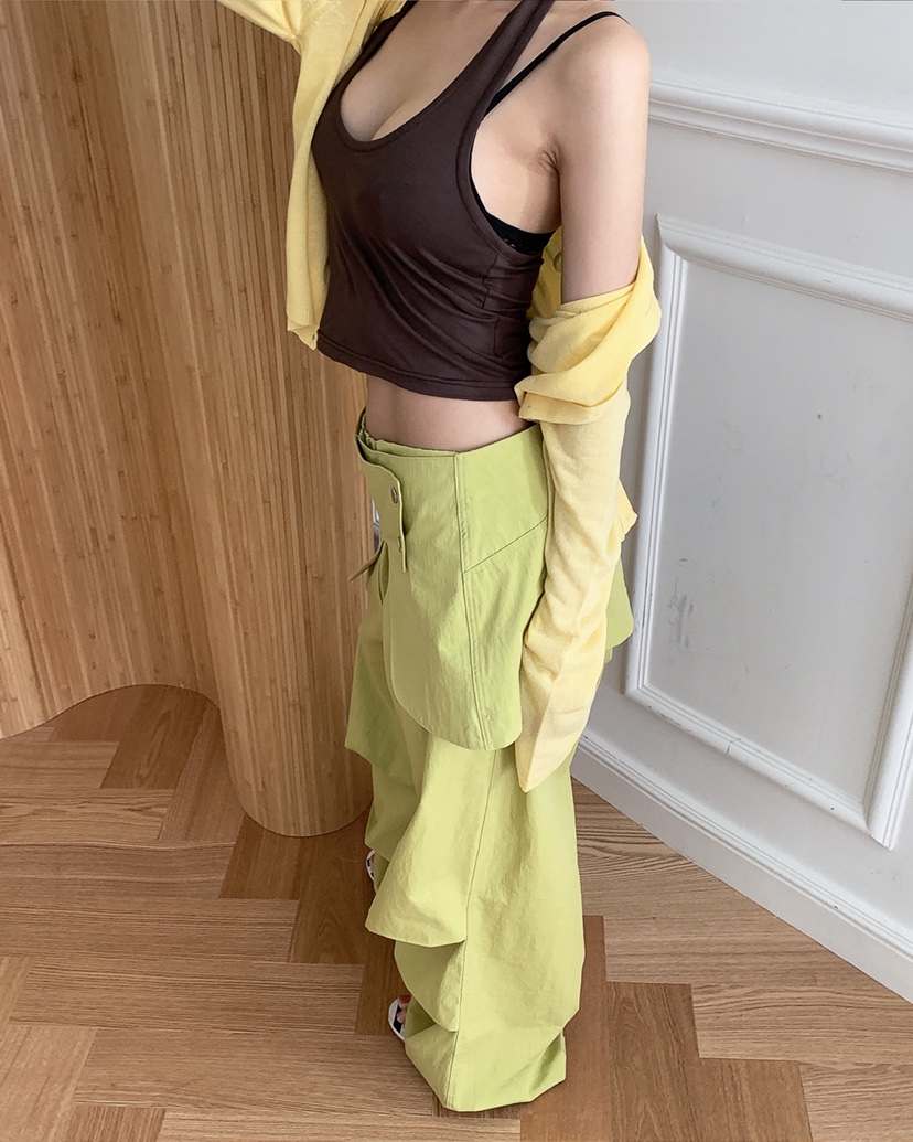 LIVE AID-P韓國直郵女士新品休閑推薦26春夏人氣職業裙褲LIVE AID-P裙褲