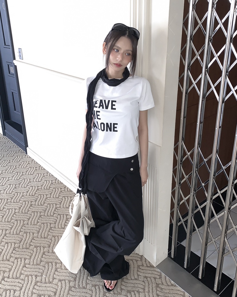 LIVE AID-P韓國直郵女士新品休閑推薦26春夏人氣職業裙褲LIVE AID-P裙褲