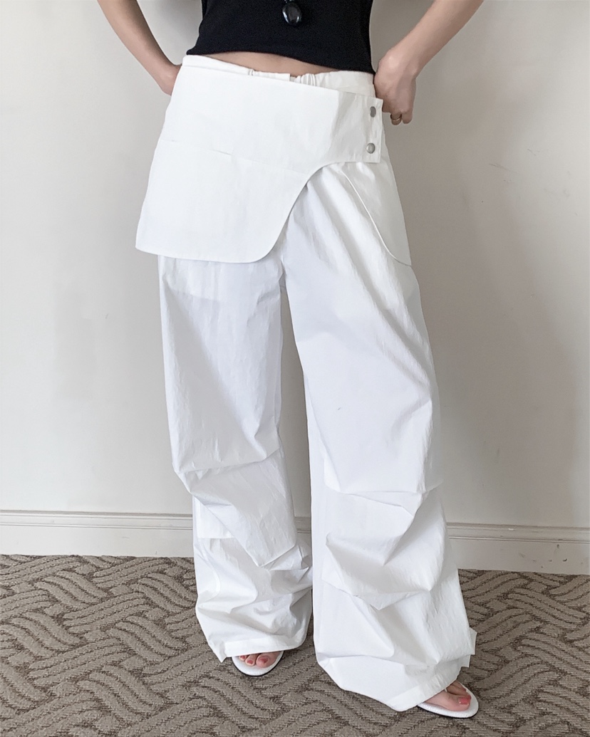 LIVE AID-P韓國直郵女士新品休閑推薦26春夏人氣職業裙褲LIVE AID-P裙褲