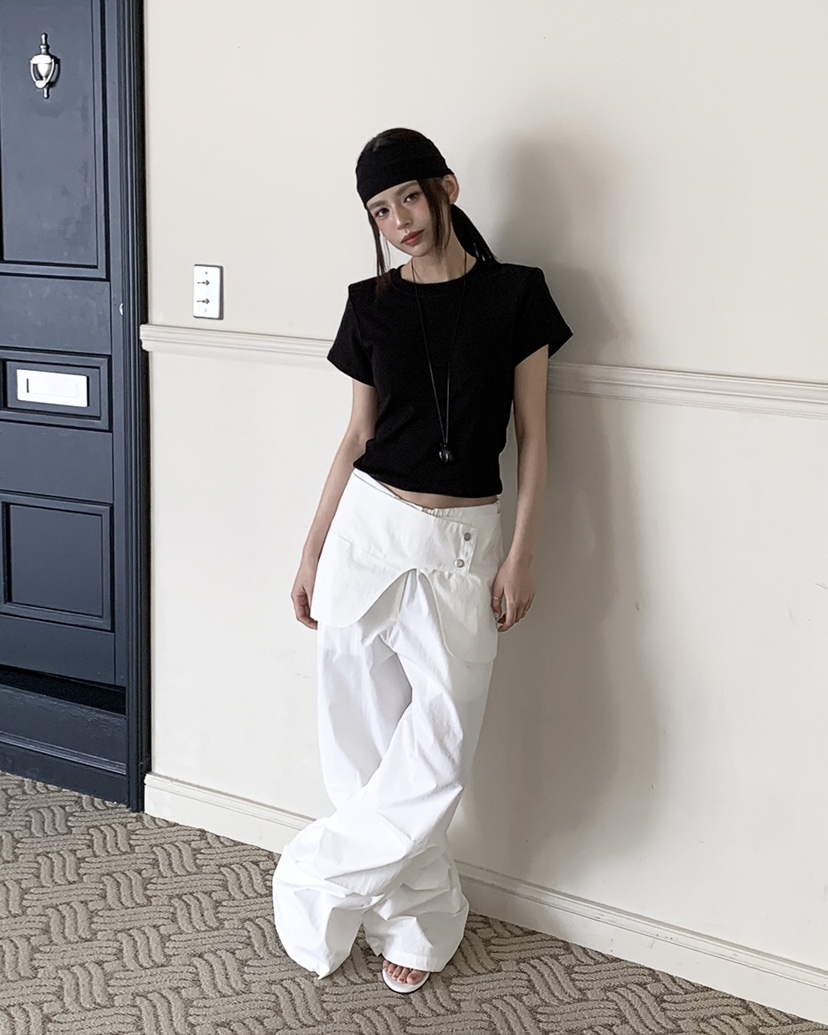 LIVE AID-P韓國直郵女士新品休閑推薦26春夏人氣職業裙褲LIVE AID-P裙褲