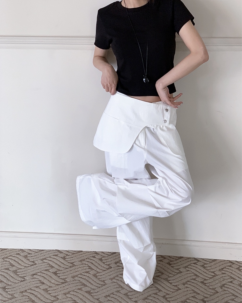 LIVE AID-P韓國直郵女士新品休閑推薦26春夏人氣職業裙褲LIVE AID-P裙褲