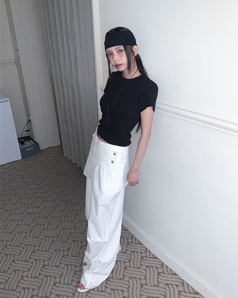 LIVE AID-P韓國直郵女士新品休閑推薦26春夏人氣職業裙褲LIVE AID-P裙褲