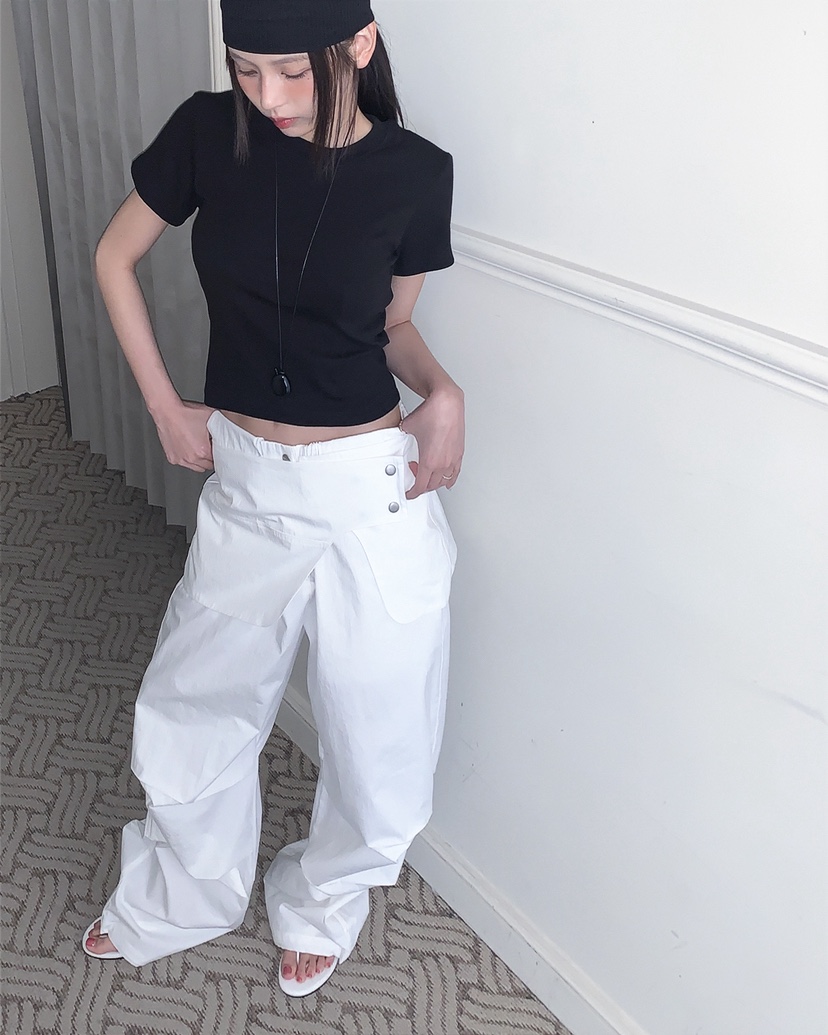 LIVE AID-P韓國直郵女士新品休閑推薦26春夏人氣職業裙褲LIVE AID-P裙褲