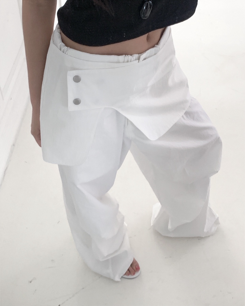 LIVE AID-P韓國直郵女士新品休閑推薦26春夏人氣職業裙褲LIVE AID-P裙褲