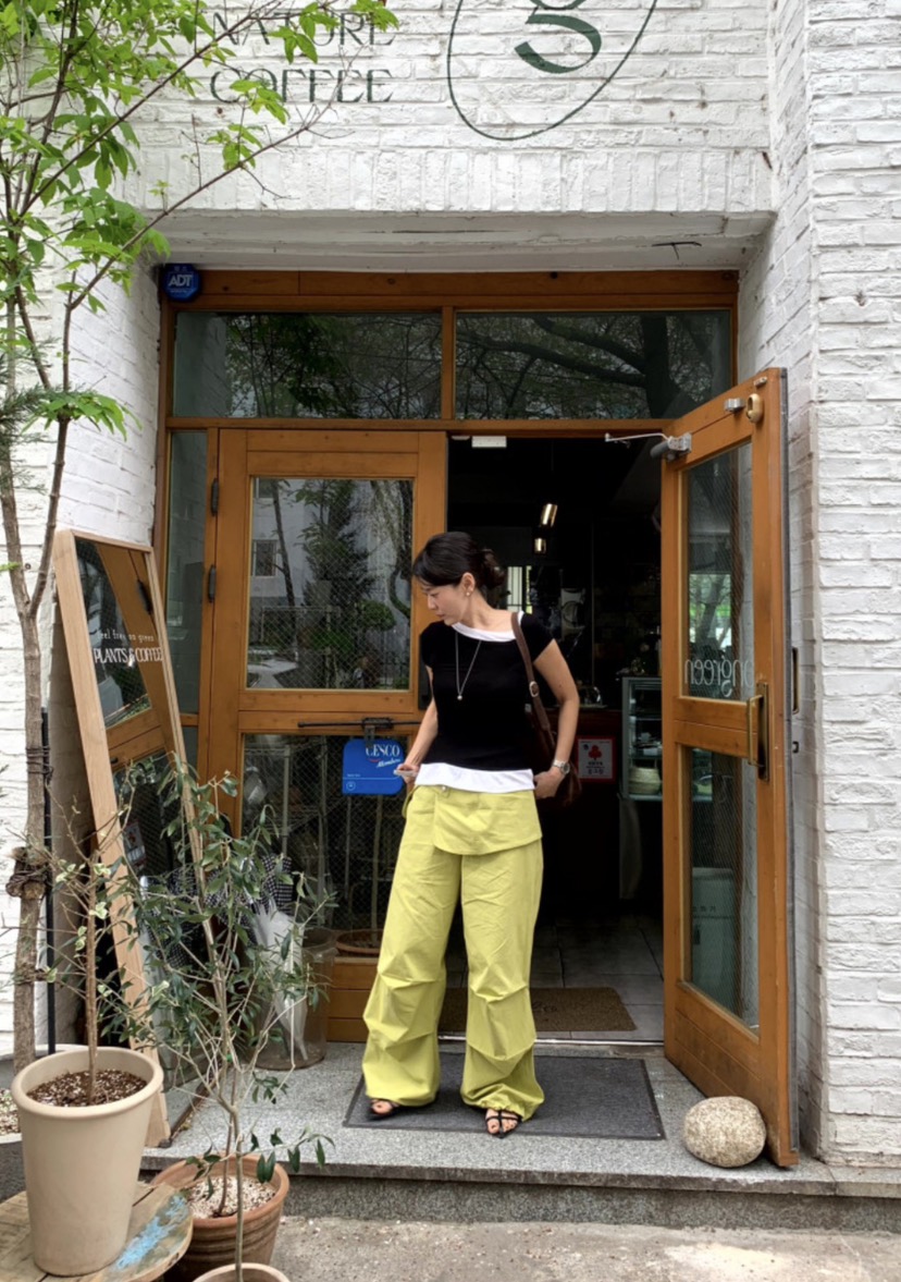 LIVE AID-P韓國直郵女士新品休閑推薦26春夏人氣職業裙褲LIVE AID-P裙褲