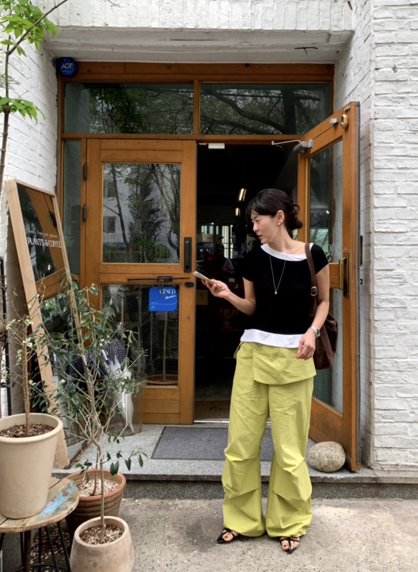 LIVE AID-P韓國直郵女士新品休閑推薦26春夏人氣職業裙褲LIVE AID-P裙褲