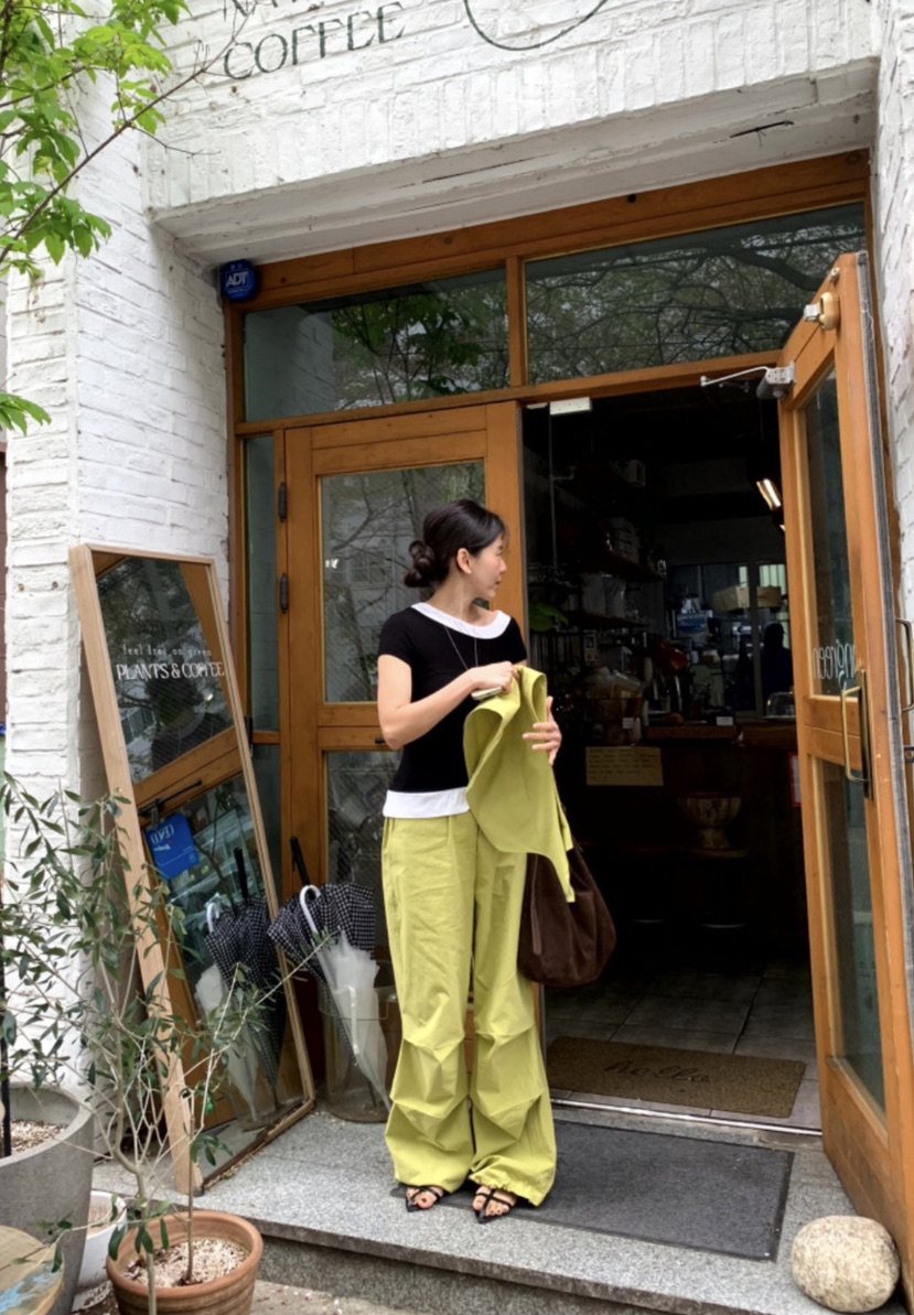 LIVE AID-P韓國直郵女士新品休閑推薦26春夏人氣職業裙褲LIVE AID-P裙褲