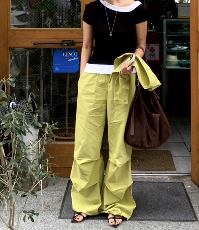 LIVE AID-P韓國直郵女士新品休閑推薦26春夏人氣職業裙褲LIVE AID-P裙褲