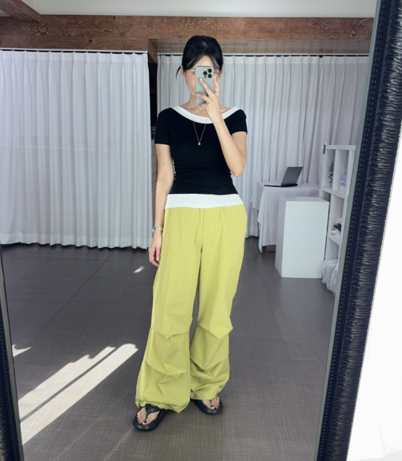 LIVE AID-P韓國直郵女士新品休閑推薦26春夏人氣職業裙褲LIVE AID-P裙褲