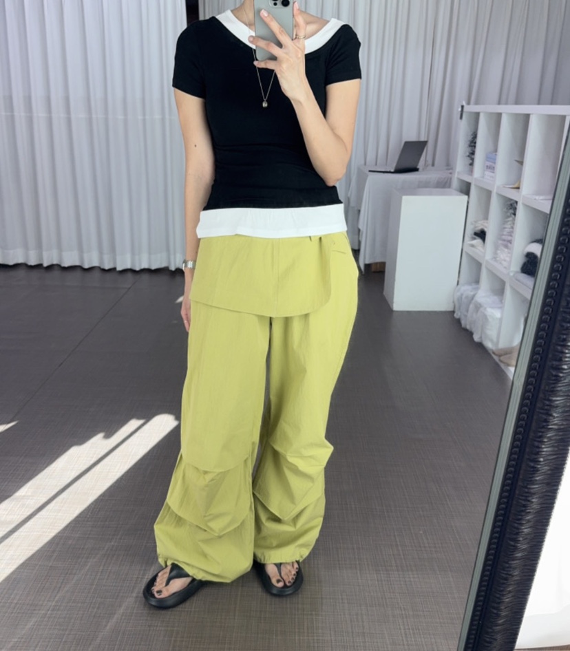 LIVE AID-P韓國直郵女士新品休閑推薦26春夏人氣職業裙褲LIVE AID-P裙褲