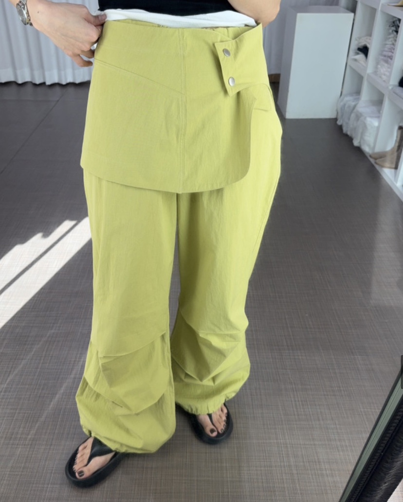 LIVE AID-P韓國直郵女士新品休閑推薦26春夏人氣職業裙褲LIVE AID-P裙褲