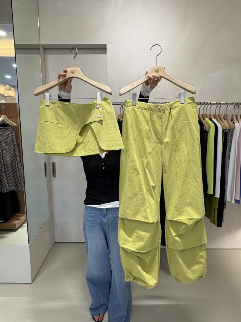 LIVE AID-P韓國直郵女士新品休閑推薦26春夏人氣職業裙褲LIVE AID-P裙褲