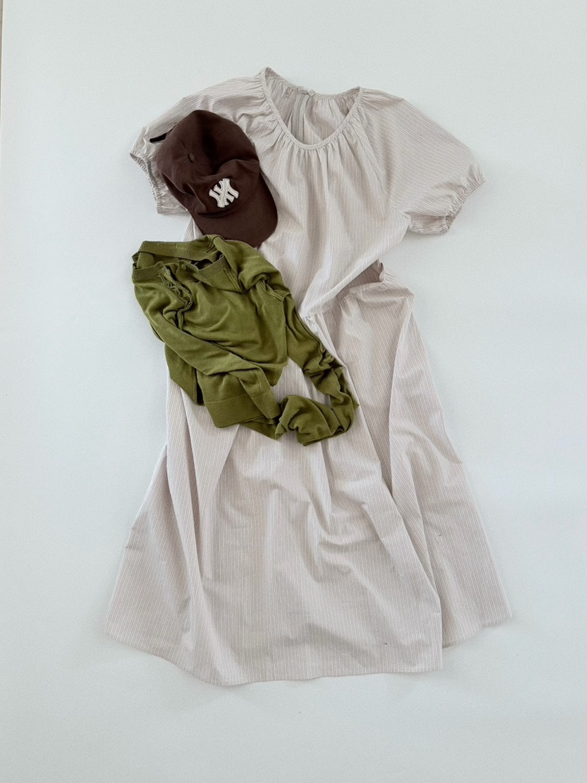 OLI SEOUL韓國直郵實拍女裝新品職業休閑熱賣26春夏連衣裙OLI SEOUL連衣裙