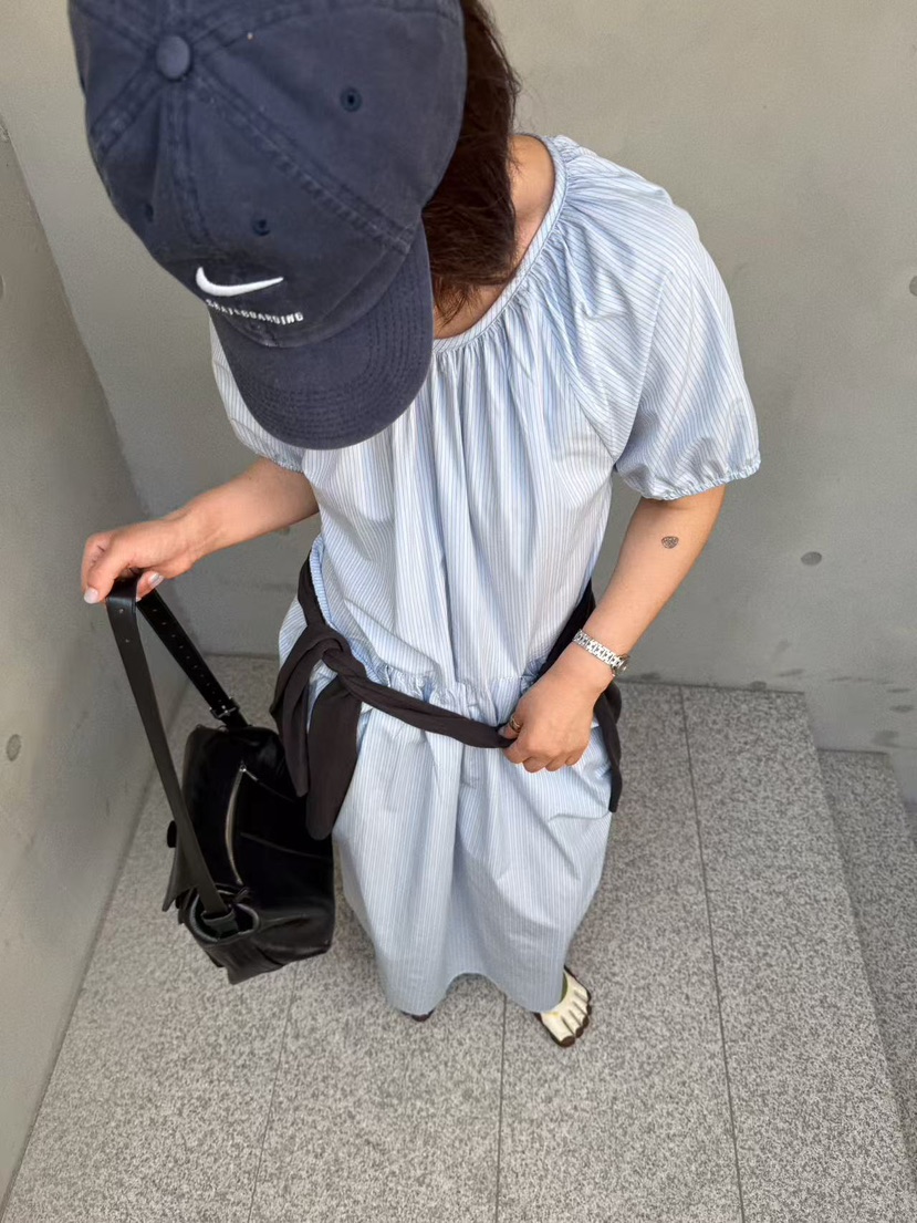 OLI SEOUL韓國直郵實拍女裝新品職業休閑熱賣26春夏連衣裙OLI SEOUL連衣裙