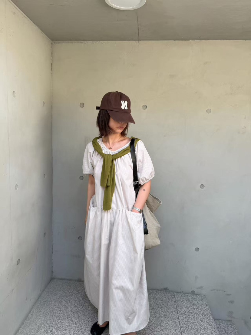 OLI SEOUL韓國直郵實拍女裝新品職業休閑熱賣26春夏連衣裙OLI SEOUL連衣裙