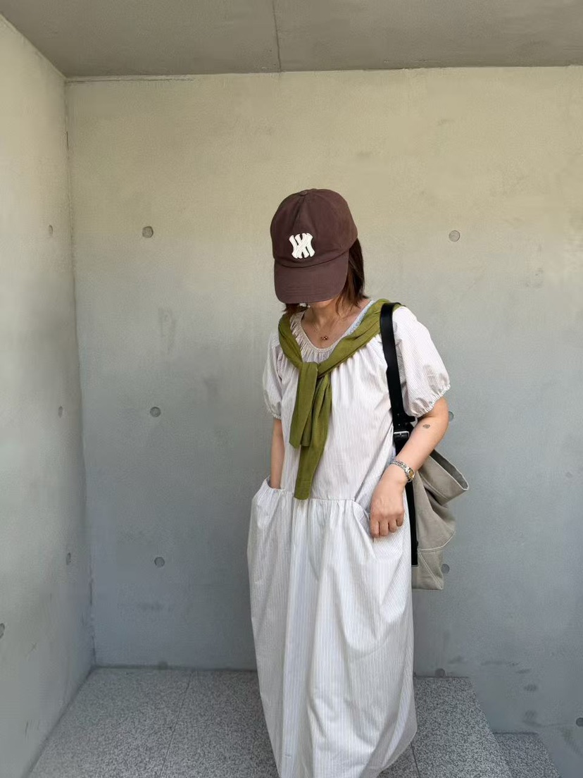 OLI SEOUL韓國直郵實拍女裝新品職業休閑熱賣26春夏連衣裙OLI SEOUL連衣裙