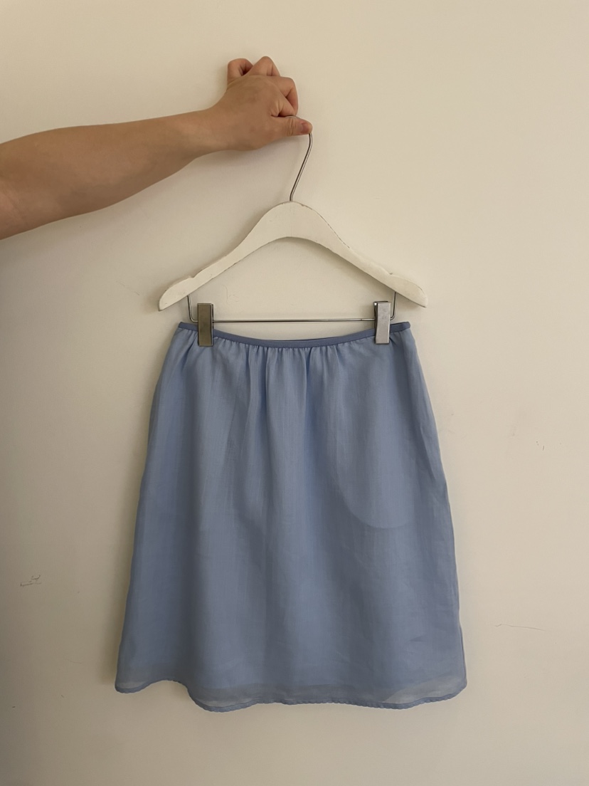 JEONG GAM STUDIOS韓國東大門直郵女裝新款休閑半身裙中短裙亞麻JEONG GAM STUDIOS半身裙/中短裙圖色3