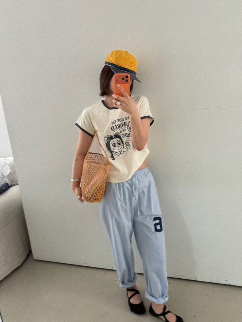 OLI SEOUL韓國直郵實拍女士新款時尚熱賣職業推薦休閑褲OLI SEOUL休閑褲