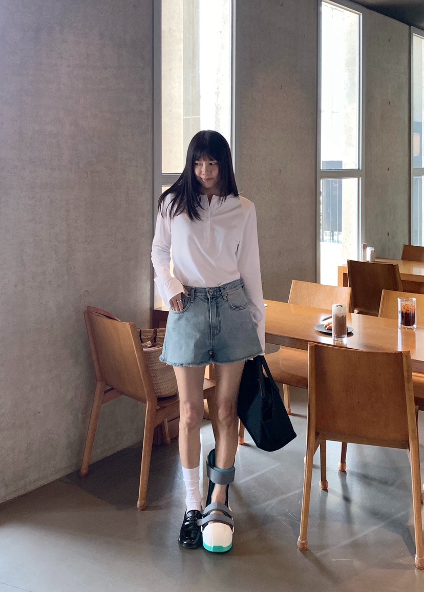 COURGETTE韓國直郵實拍女裝新款人氣熱賣推薦時尚休閑短褲COURGETTE短褲圖色1