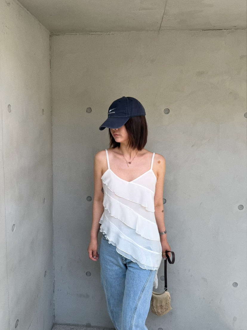 OLI SEOUL韓國東大門代購女裝新品休閑熱賣職業吊帶背心OLI SEOUL吊帶/背心