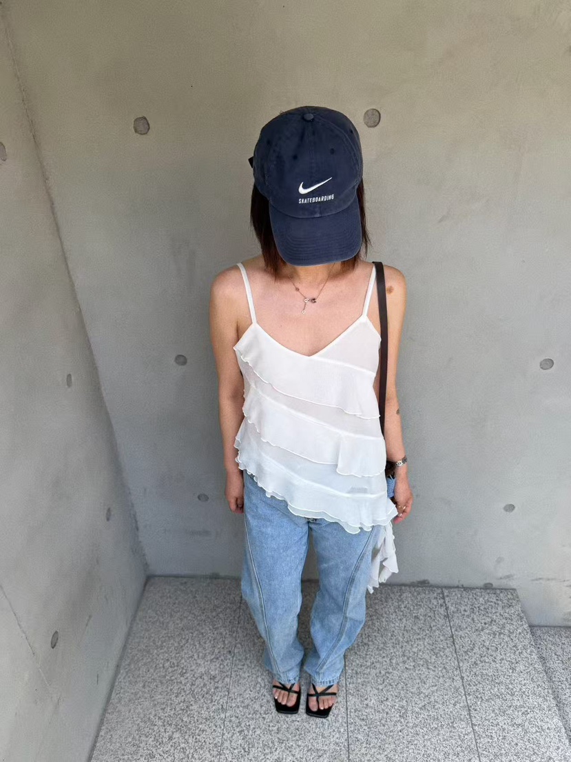 OLI SEOUL韓國東大門代購女裝新品休閑熱賣職業吊帶背心OLI SEOUL吊帶/背心