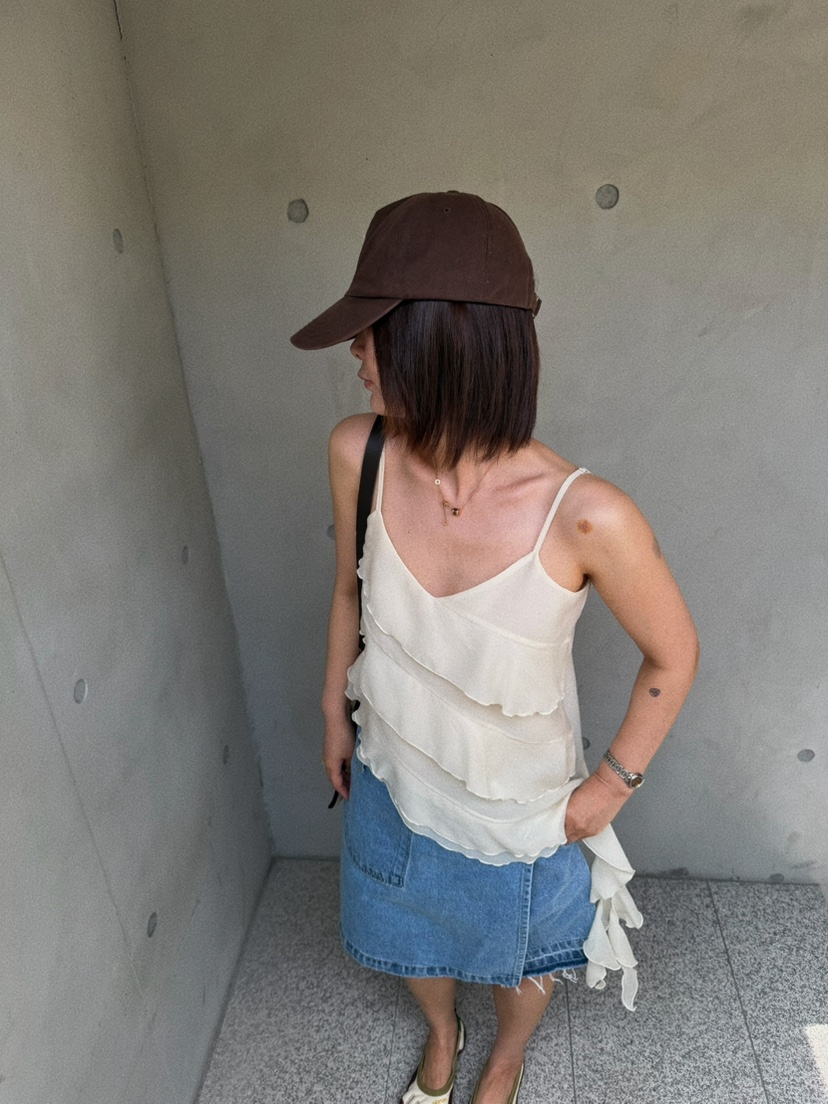 OLI SEOUL韓國東大門代購女裝新品休閑熱賣職業吊帶背心OLI SEOUL吊帶/背心