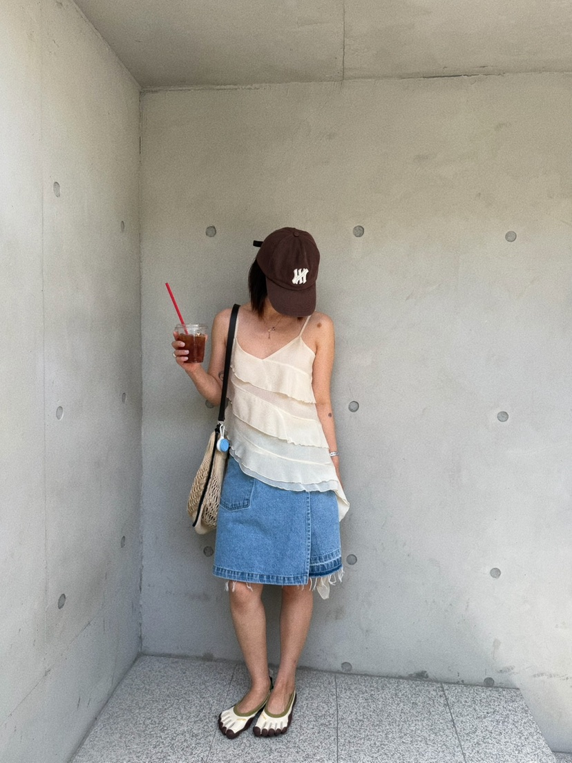 OLI SEOUL韓國東大門代購女裝新品休閑熱賣職業吊帶背心OLI SEOUL吊帶/背心