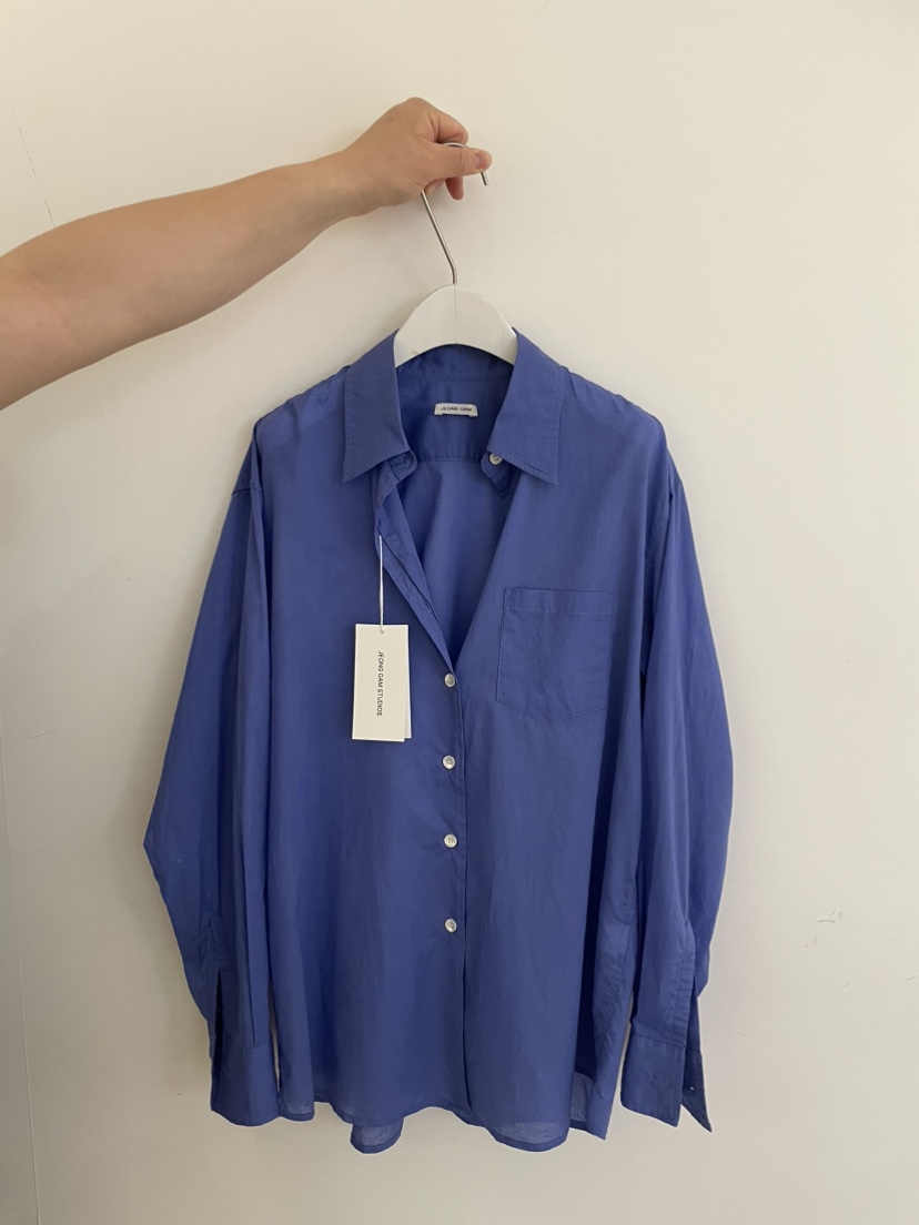 JEONG GAM STUDIOS韓國東大門直郵女裝新款職業襯衫蕾絲衫JEONG GAM STUDIOS襯衫/蕾絲衫圖色1