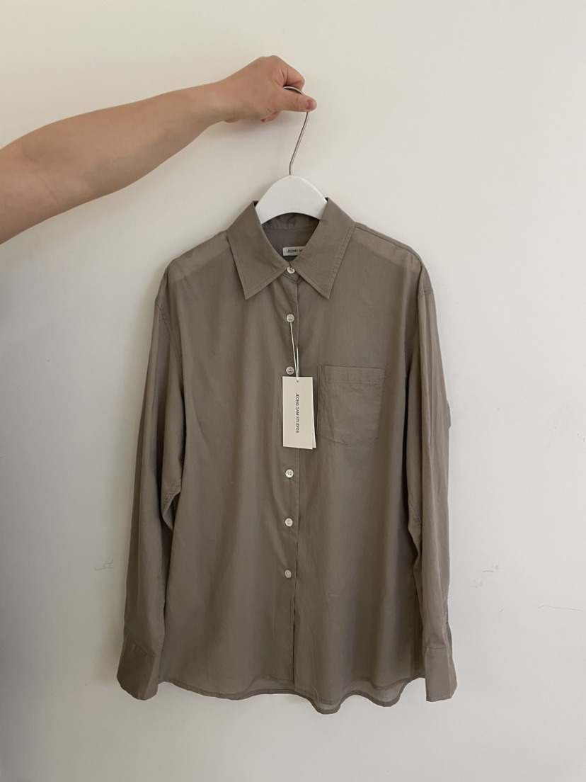 JEONG GAM STUDIOS韓國東大門直郵女裝新款職業襯衫蕾絲衫JEONG GAM STUDIOS襯衫/蕾絲衫圖色3