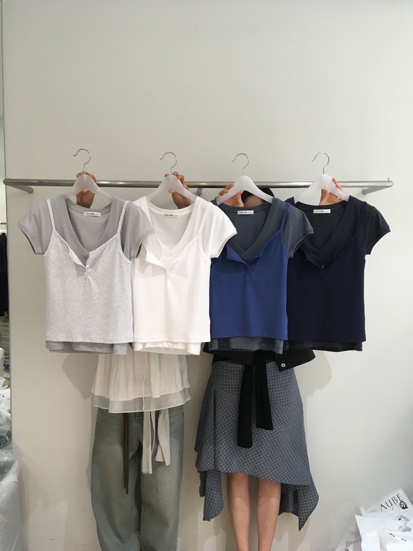 AUBE韓國直郵女士新款熱賣26春夏職業人氣時尚推薦休閑套裝AUBE套裝