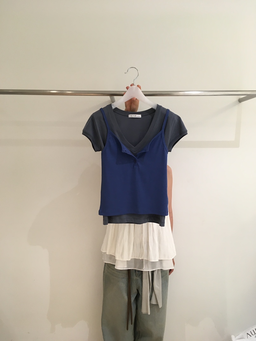 AUBE韓國直郵女士新款熱賣26春夏職業人氣時尚推薦休閑套裝AUBE套裝圖色3