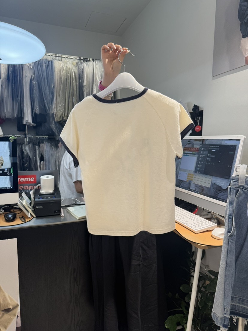 OLI SEOUL韓國東大門代購女士新款休閑時尚職業26春夏T恤OLI SEOULT恤