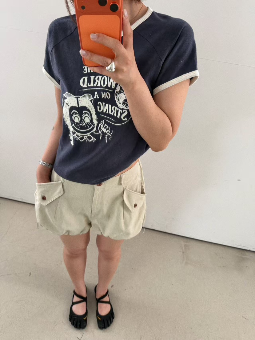 OLI SEOUL韓國東大門代購女士新款休閑時尚職業26春夏T恤OLI SEOULT恤