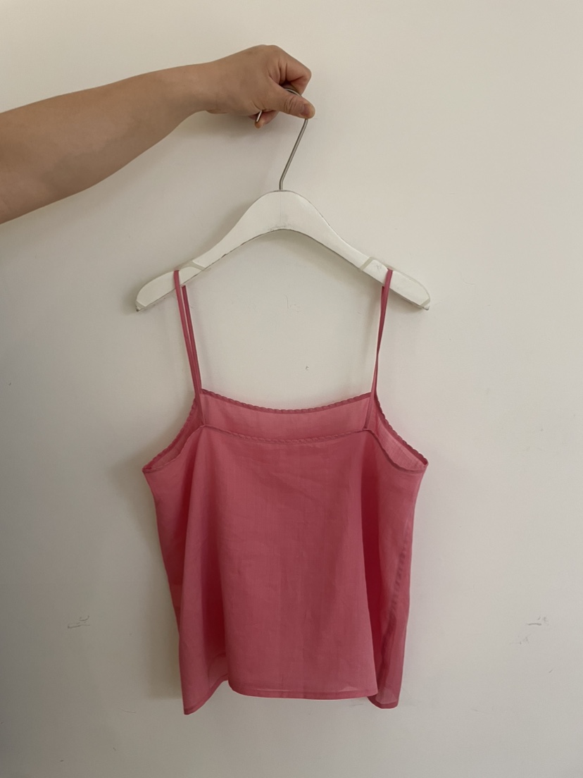 JEONG GAM STUDIOS韓國直郵女裝新品人氣26春夏吊帶背心亞麻JEONG GAM STUDIOS吊帶/背心