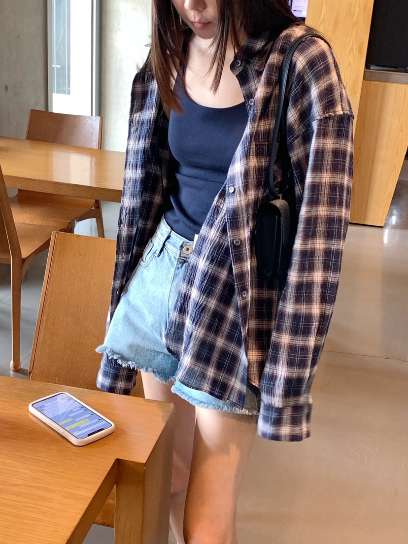 COURGETTE韓國東大門直郵女士新品休閑職業推薦襯衫蕾絲衫COURGETTE襯衫/蕾絲衫