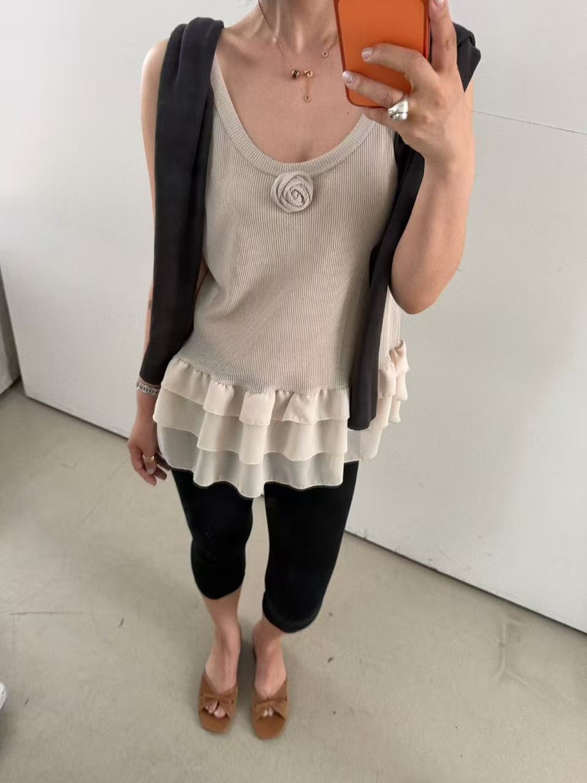 OLI SEOUL韓國代購女士新品時尚熱賣26春夏推薦吊帶背心OLI SEOUL吊帶/背心