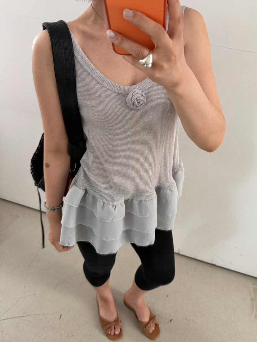 OLI SEOUL韓國代購女士新品時尚熱賣26春夏推薦吊帶背心OLI SEOUL吊帶/背心