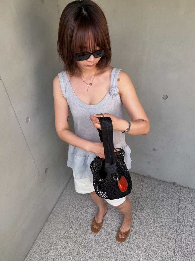 OLI SEOUL韓國代購女士新品時尚熱賣26春夏推薦吊帶背心OLI SEOUL吊帶/背心