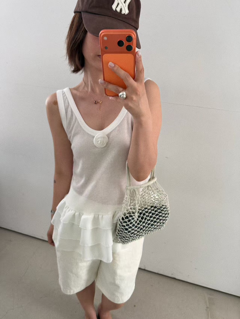 OLI SEOUL韓國代購女士新品時尚熱賣26春夏推薦吊帶背心OLI SEOUL吊帶/背心