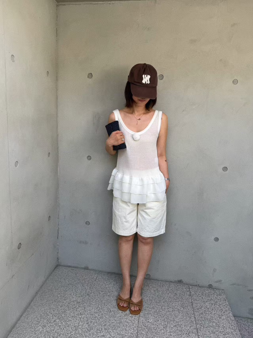 OLI SEOUL韓國代購女士新品時尚熱賣26春夏推薦吊帶背心OLI SEOUL吊帶/背心