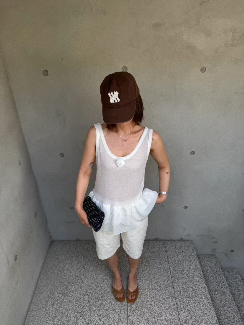 OLI SEOUL韓國代購女士新品時尚熱賣26春夏推薦吊帶背心OLI SEOUL吊帶/背心