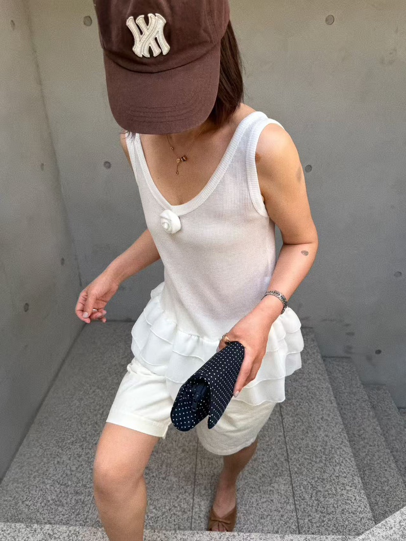 OLI SEOUL韓國代購女士新品時尚熱賣26春夏推薦吊帶背心OLI SEOUL吊帶/背心