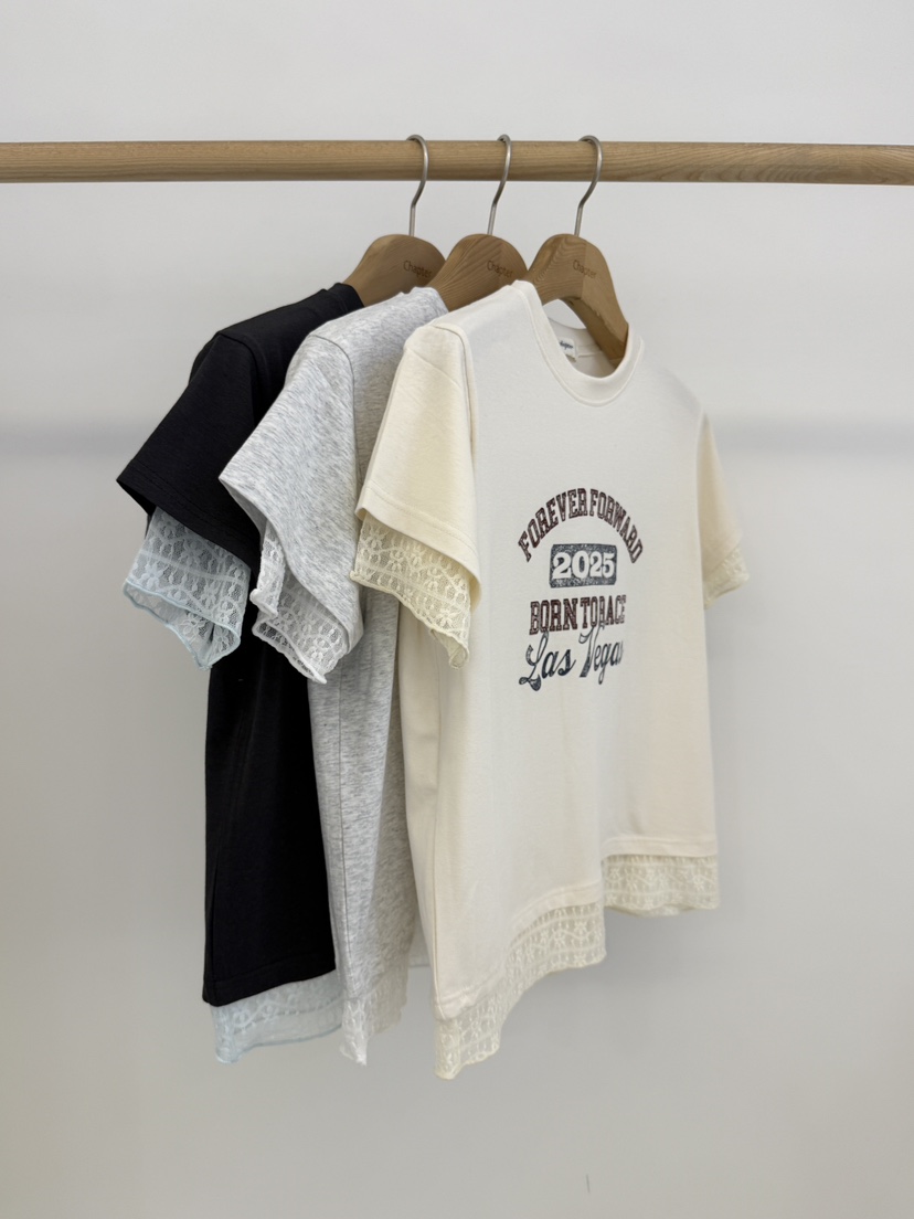 BY CHAPTER韓國直郵實拍女士新款人氣職業時尚休閑熱賣T恤BY ChapterT恤