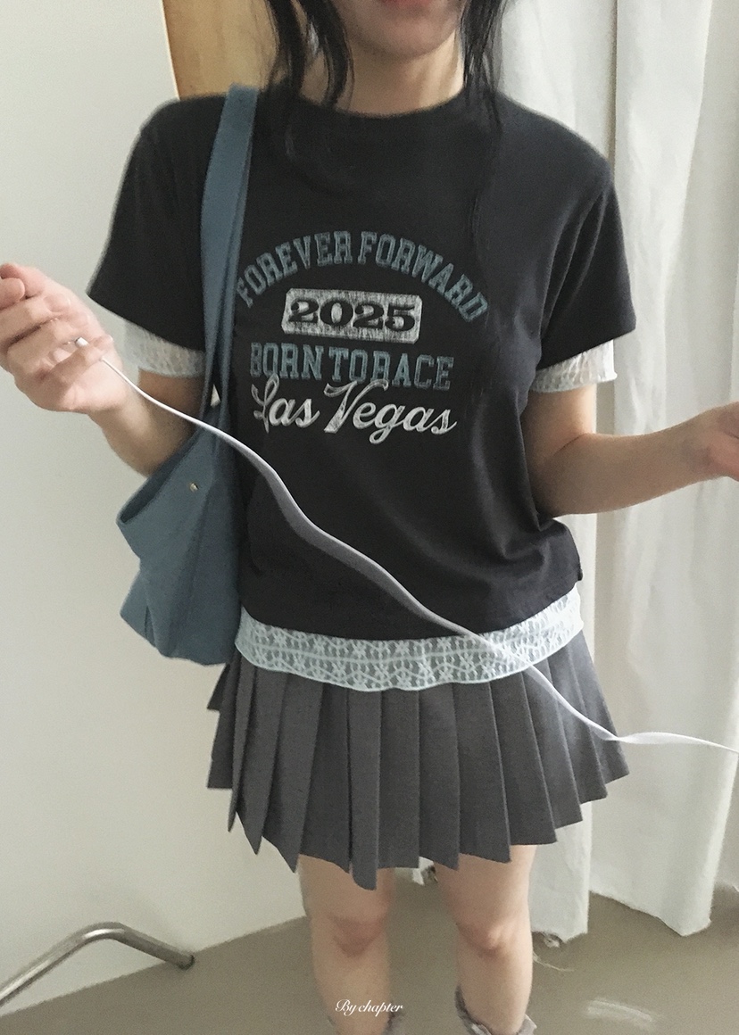 BY CHAPTER韓國直郵實拍女士新款人氣職業時尚休閑熱賣T恤BY ChapterT恤