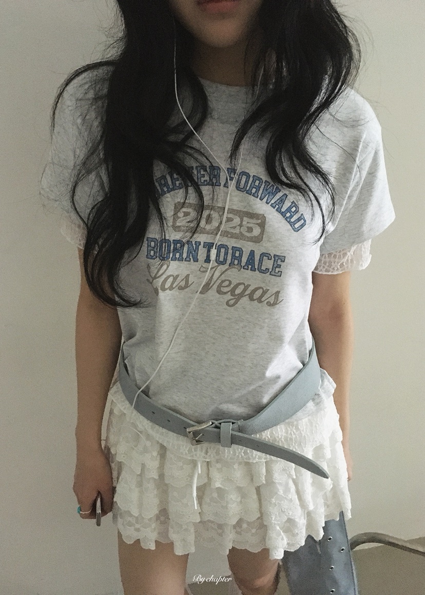 BY CHAPTER韓國直郵實拍女士新款人氣職業時尚休閑熱賣T恤BY ChapterT恤圖色3