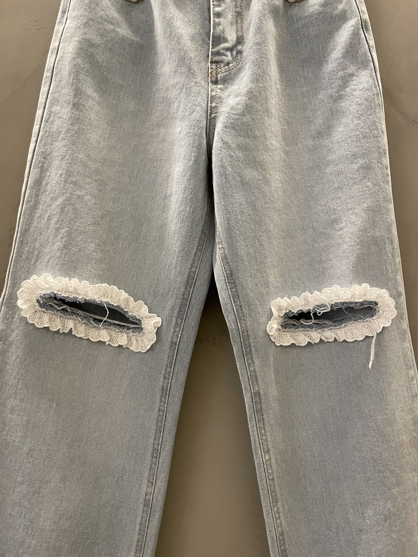 MULCUP韓國代購女裝新品職業休閑熱賣人氣時尚推薦牛仔褲MULCUP牛仔褲