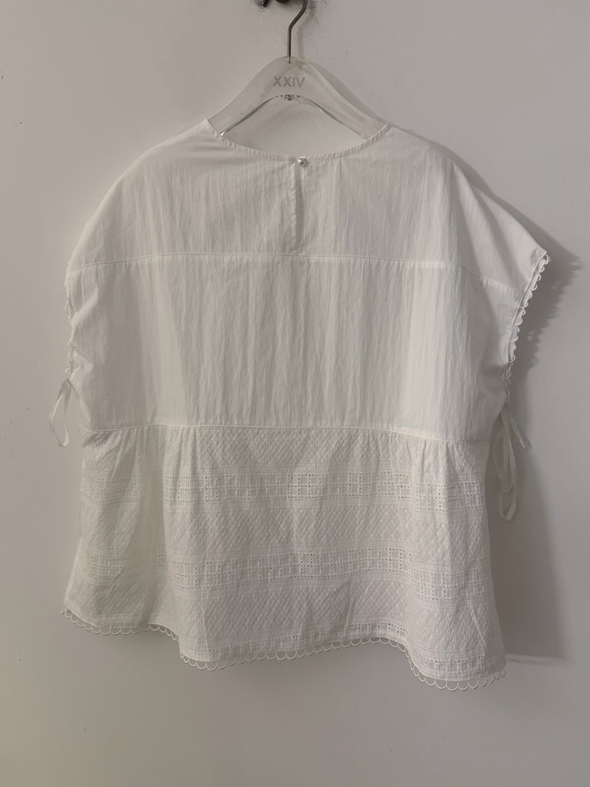 LATTE-P韓國直郵女士新品職業休閑26春夏人氣襯衫蕾絲衫LATTE-P襯衫/蕾絲衫