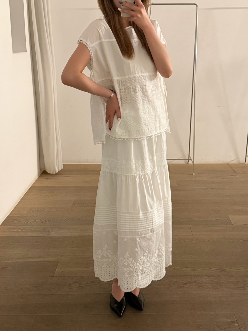 LATTE-P韓國直郵女士新品職業休閑26春夏人氣襯衫蕾絲衫LATTE-P襯衫/蕾絲衫